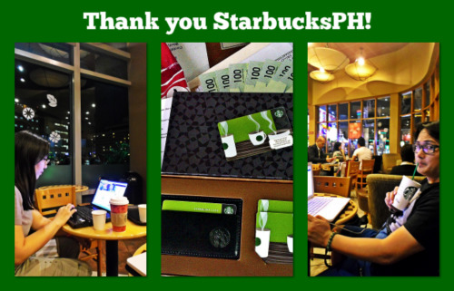 Thank you Starbucks Philippines!!!