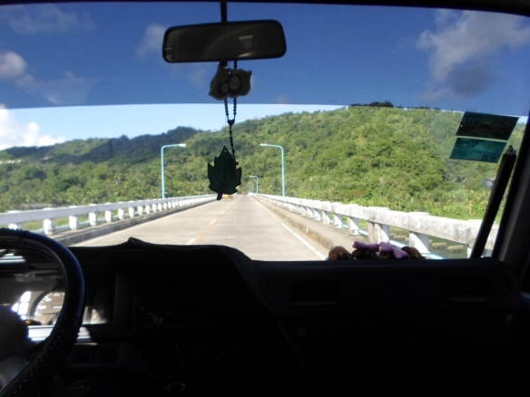 Crossing the longest bridge in Catanduanes